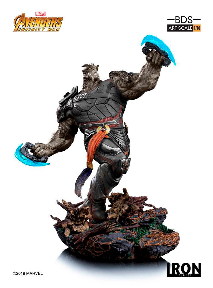 Estatua Obsidian 39 cm. Vengadores: Infinity War. Línea BDS Art Scale 1:10. Iron Studios