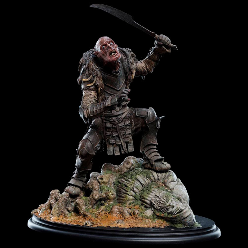 Estatua Orco Grishnákh 34 cm. El Señor de los Anillos. Escala 1:6. Weta Collectibles