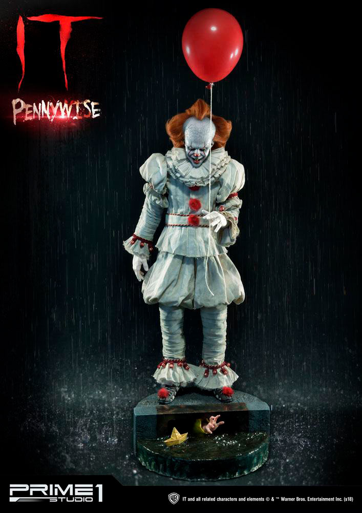Estatua Pennywise 111 cm. It (Eso) 2017. Stephen King. Edición limitada. Escala 1:2. Prime 1 Studio