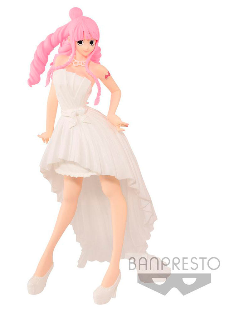 Estatua Perona 22 cm. One Piece. Normal Color. Lady Edge Wedding. Banpresto