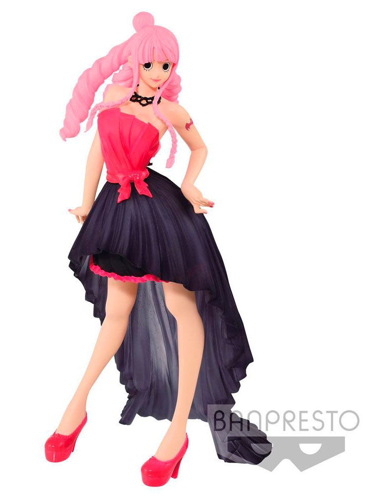 Estatua Perona 22 cm. One Piece. Special Color. Lady Edge Wedding. Banpresto