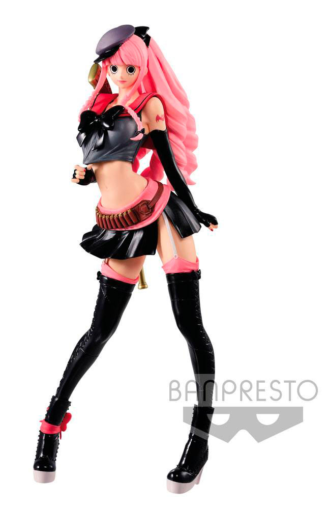 Estatua Perona Code:B 25 cm. One Piece. Flag Diamond Ship. Banpresto