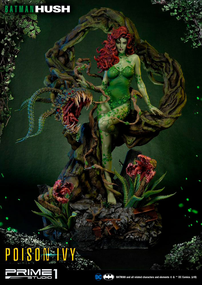 Estatua Poison Ivy 78 cm. Batman: Hush. Escala 1:3. DC Cómics. Prime 1 Studio