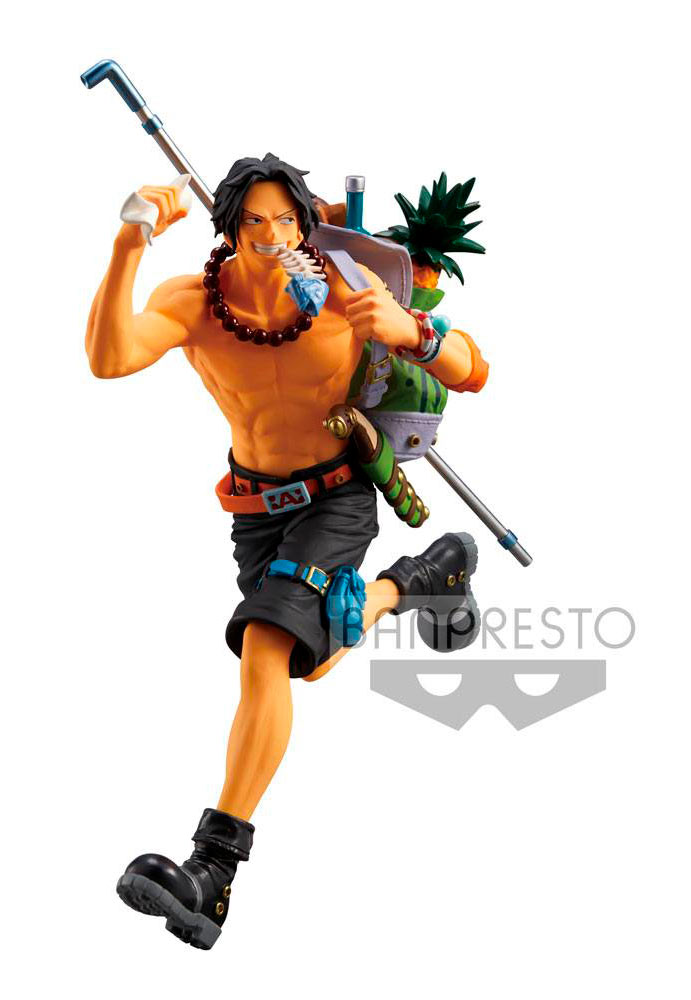 Estatua Portgas D. Ace 13 cm. One Piece. Banpresto