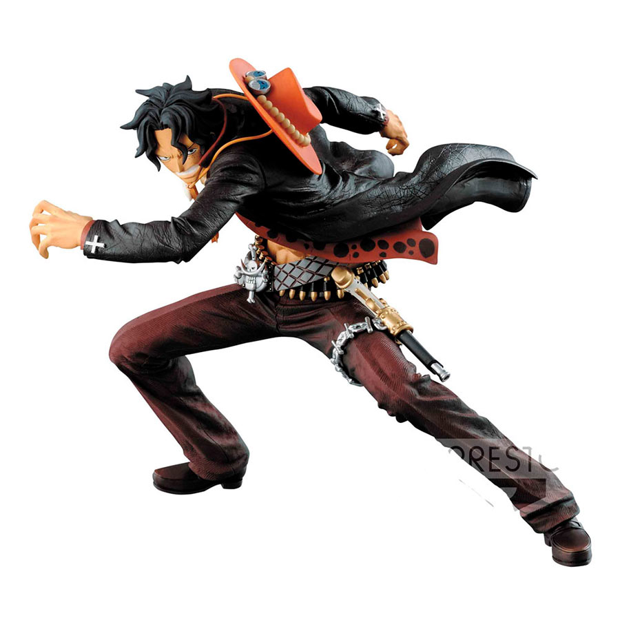 Estatua Portgas D. Ace 18 cm. One Piece. Línea Zoukeio Monogatari. Banpresto