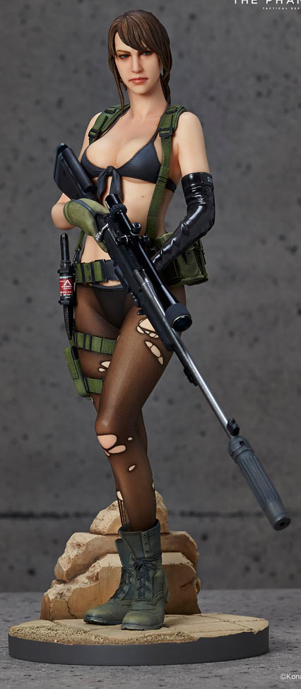 Estatua Quiet 30 cm. Metal Gear Solid V: The Phantom Pain. Escala 1:6. Gecco