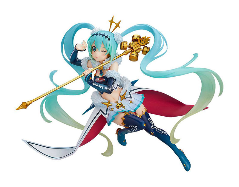 Estatua Racing Miku 2018 de 23 cm. Hatsune Miku GT Project. Escala 1:7. Good Smile Company