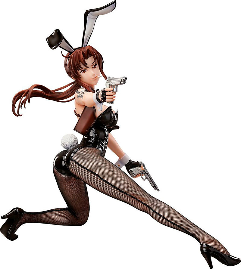 Estatua Revy 34 cm. Black Lagoon. Versión conejita. Escala 1:4. FREEing