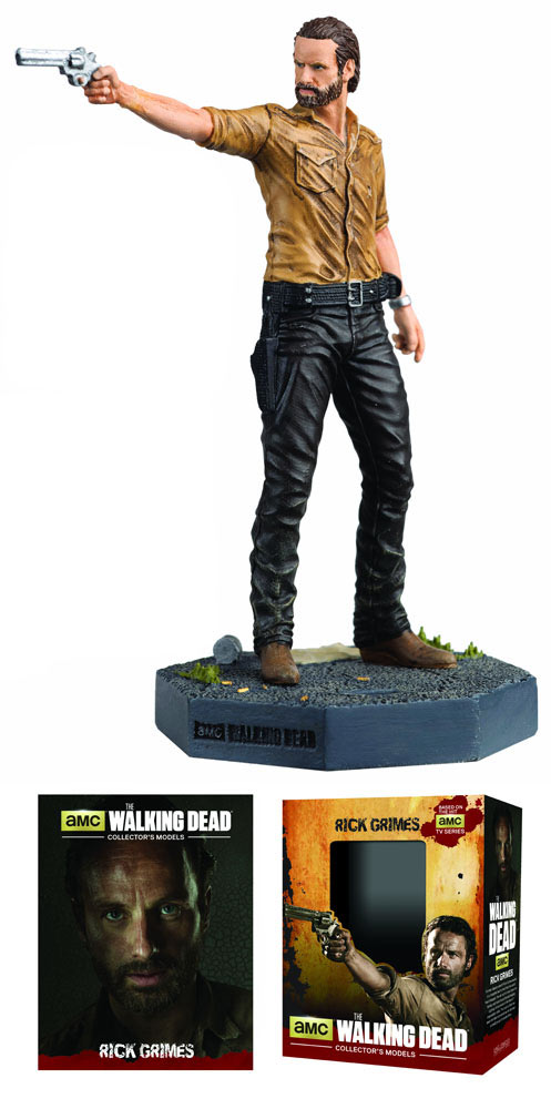 Estatua Rick Grimes 10 cm. The Walking Dead. Eaglemoss Publications Ltd.