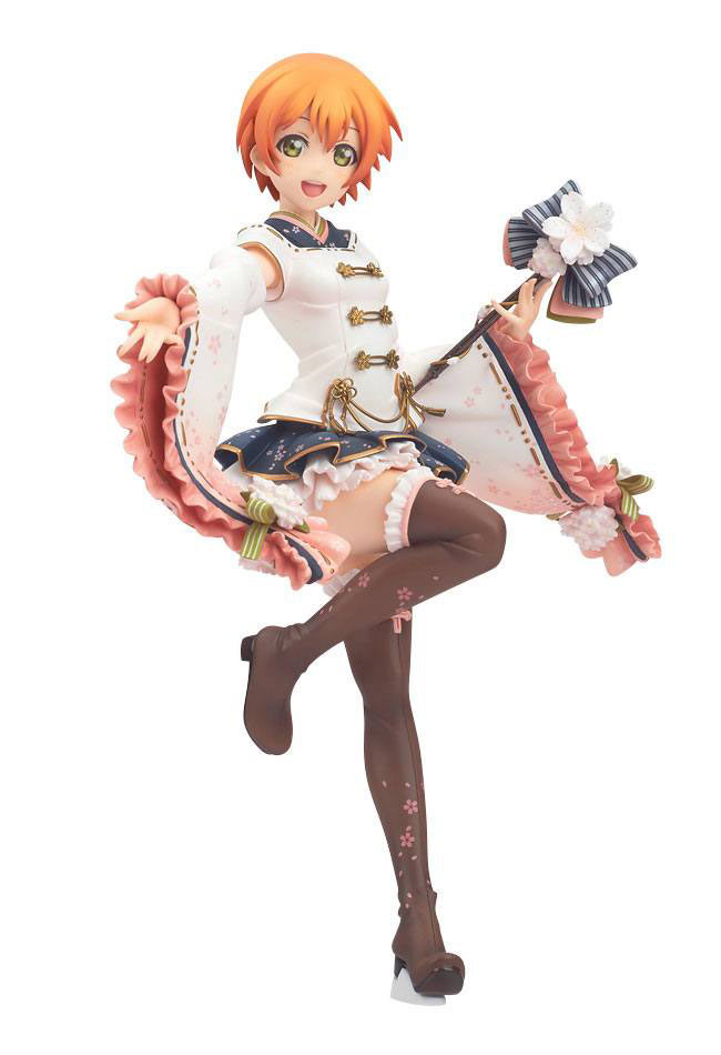 Estatua Rin Hoshizora March Ver. 22 cm. Love Live! School Idol Festival. Escala 1:7. Alter