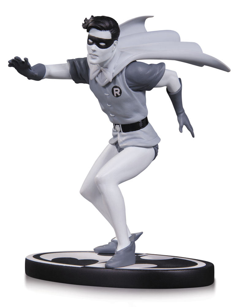 Estatua Robin 15 cm. Batman. Carmine Infantino. Black & White. DC Collectibles