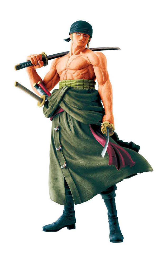 Estatua Roronoa Zoro 25 cm. One Piece. Línea Memory. Banpresto