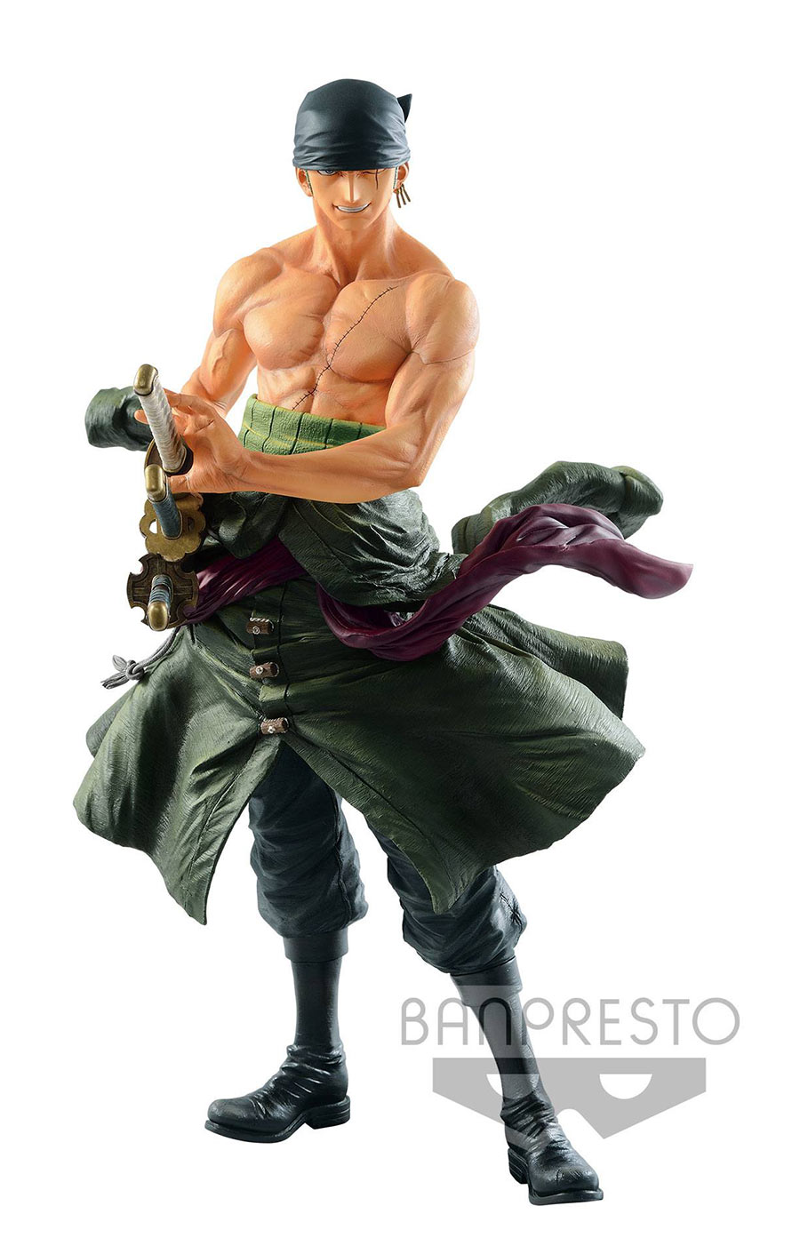 Estatua Roronoa Zoro 30 cm. One Piece. Banpresto