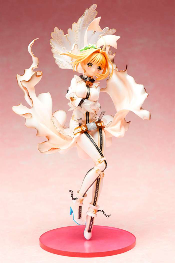 Estatua Saber Bride 18 cm. Fate/Extra CCC. Escala 1:8. Hobby Max