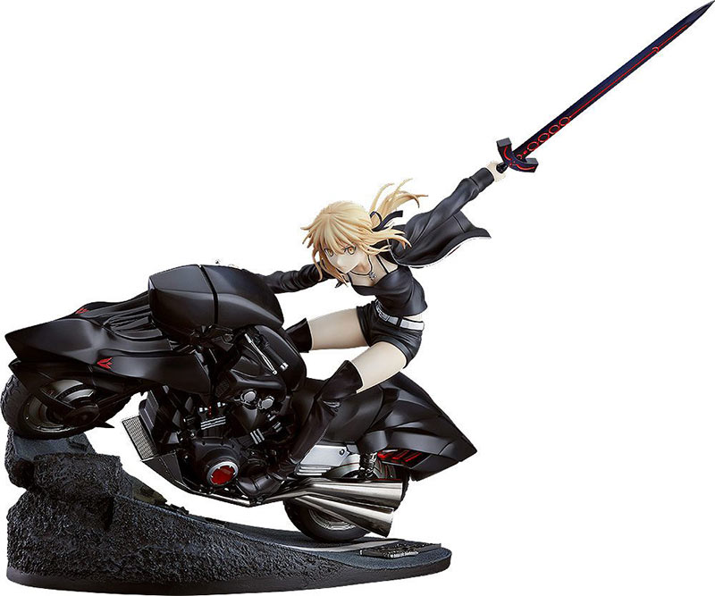 Estatua Saber/Altria Pendragon (Alter) & Cuirassier Noir 27 cm. Fate/Grand Order. Escala 1:8. Good Smile Company