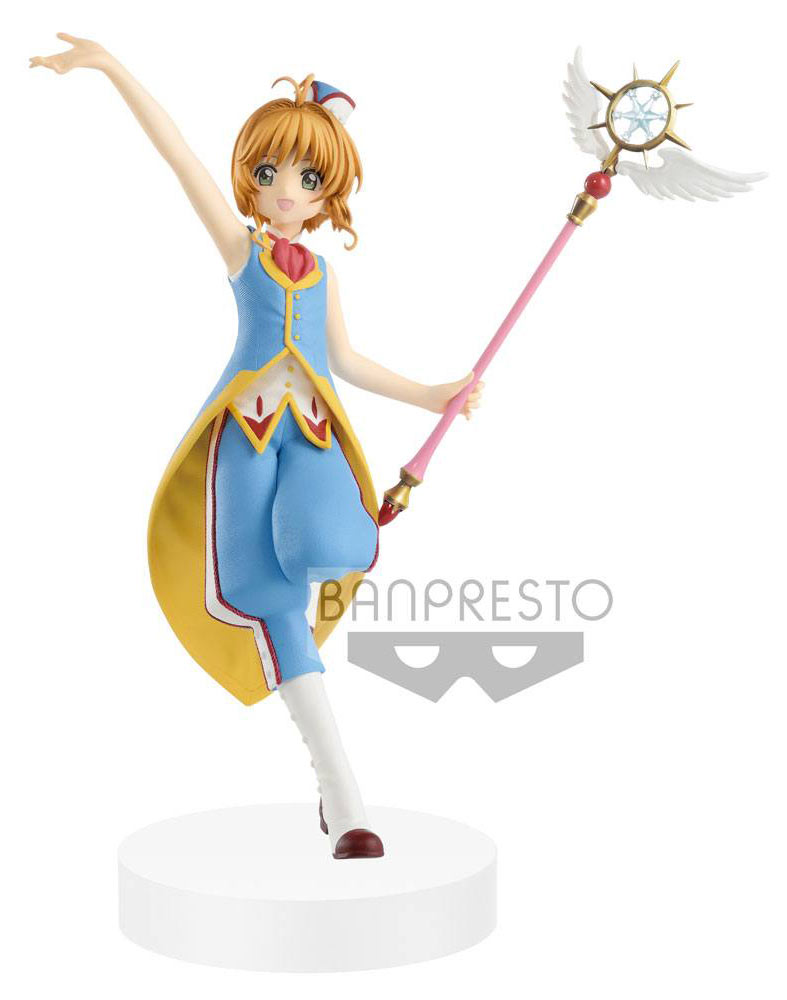 Estatua Sakura Kinomoto 21 cm. Cardcaptor Sakura: Clear Card. EXQ. Banpresto