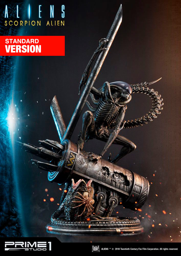 Estatua Scorpion Alien 99 cm. Versión Standard. Edición limitada. Escala 1:4. Prime 1 Studio