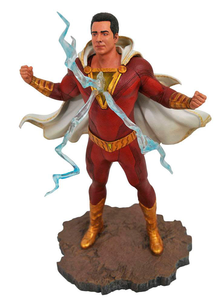 Estatua Shazam 23 cm. DC Gallery. DC Cómics. Diamond Select