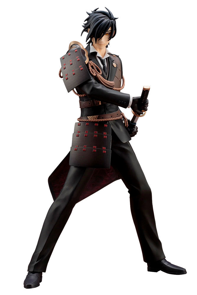 Estatua Shokudaikiri Mitsutada 25 cm. Touken Ranbu -ONLINE. Línea ARTFXJ. Escala 1:8. Kotobukiya