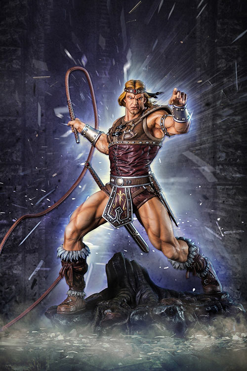 Estatua Simon Belmont. Castlevania. 51 cm
