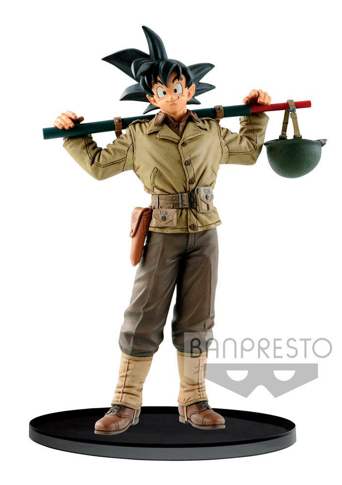Estatua Son Goku 18 cm. Dragon Ball Z. Normal color. BWFC. Banpresto