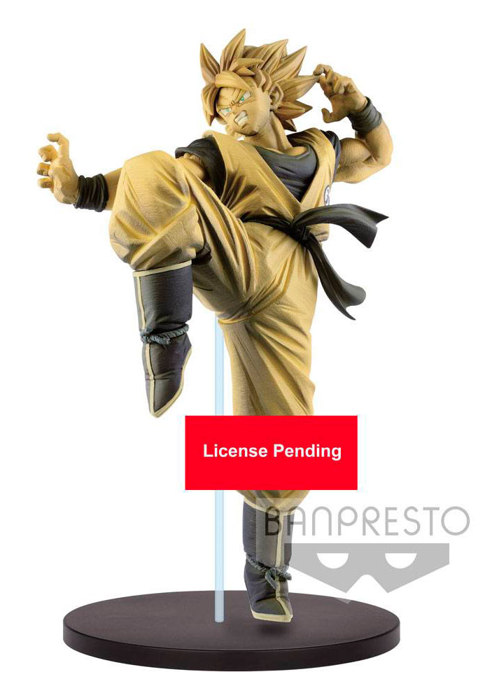 Estatua Son Goku Fes Super Saiyan Son Goku 20 cm. Dragon Ball Super. Banpresto