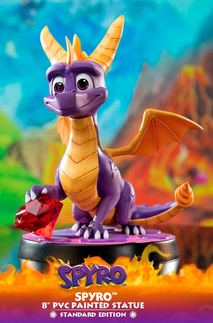 Estatua Spyro el Dragón 20 cm. First 4 Figures