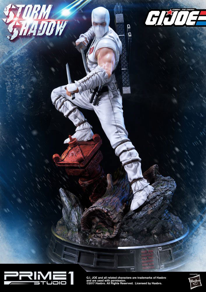 Estatua Storm Shadow 63 cm. G.I. Joe. Prime 1 Studio