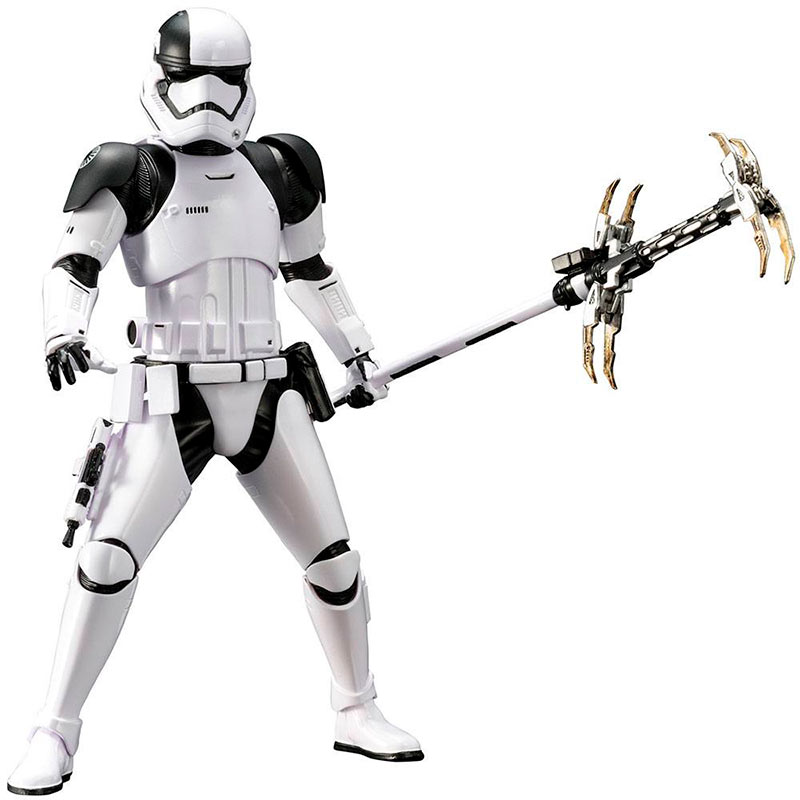 Estatua Stormtrooper Executioner First Order 18 cm. Star Wars: Episodio VIII. ARTFX+. Escala 1:10. Kotobukiya