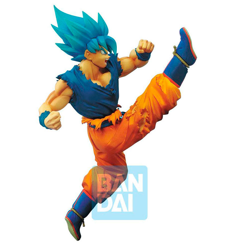 Estatua Super Saiyan God Super Saiyan Son Goku 16 cm. Dragon Ball Super. Z-Battle. Banpresto