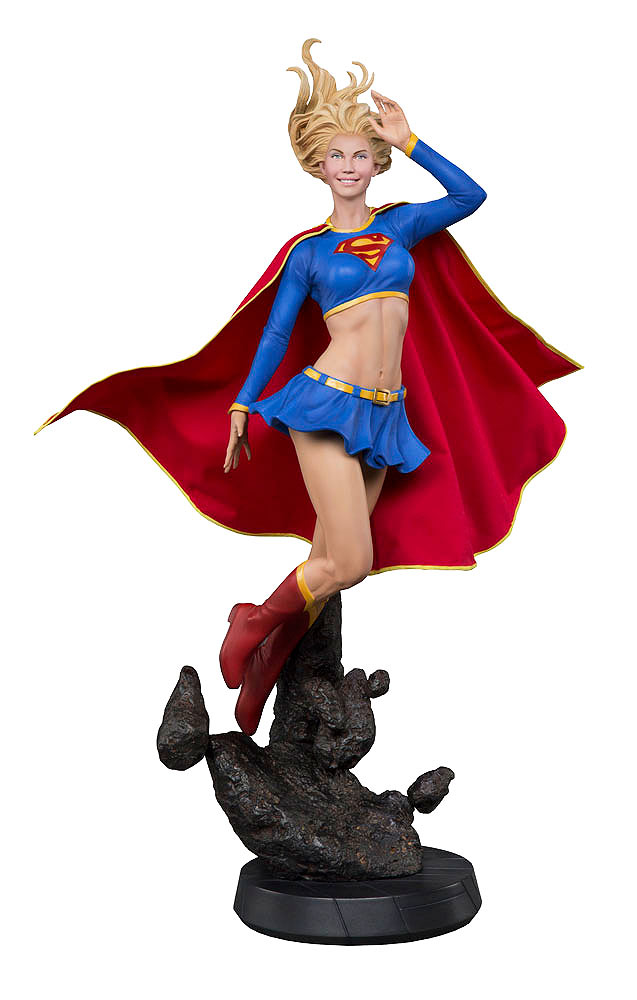 Estatua Supergirl 60 cm. Línea Premium Format. DC Cómics. Sideshow Collectibles