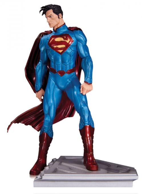 Estatua Superman 18 cm. The Man Of Steel. Diseño John Romita Jr. DC Collectibles