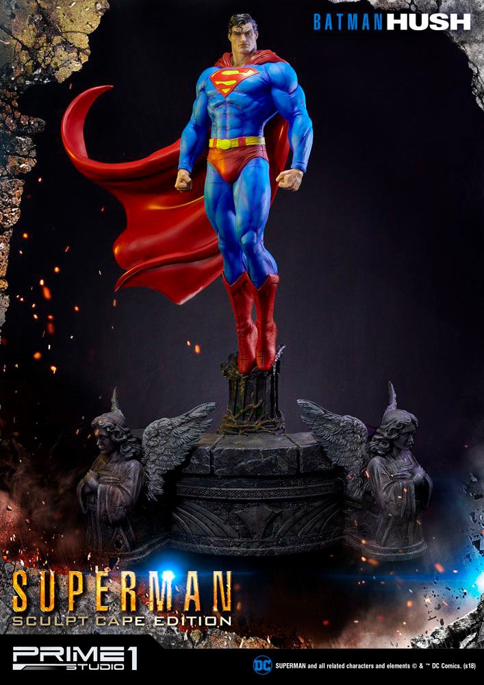 Estatua Superman Cape Edition 106 cm. Batman Hush. Prime 1 Studio.