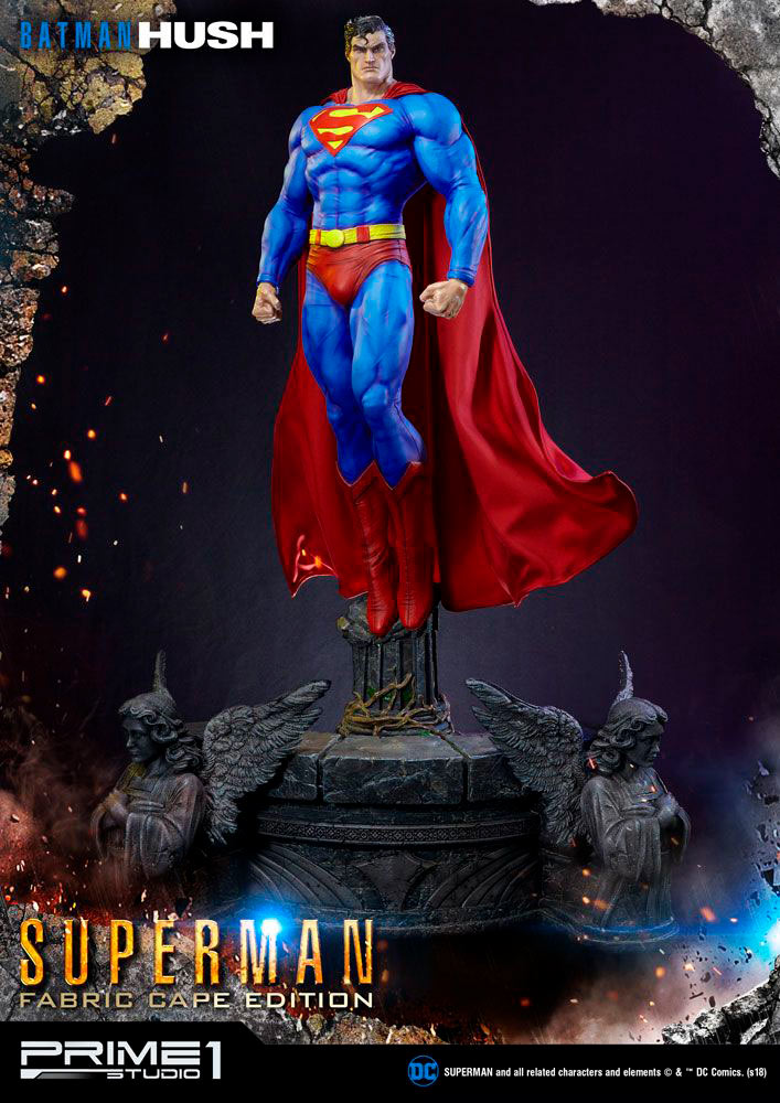 Estatua Superman Fabric Cape Edition 106 cm. Batman Hush. Prime 1 Studio.