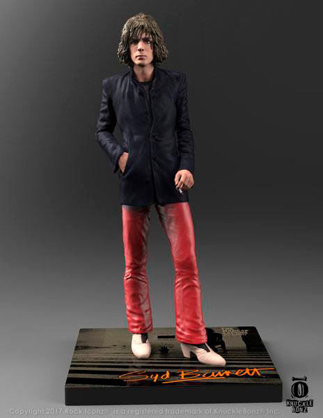 Estatua Syd Barrett 23 cm. Pink Floyd. Línea Rock Iconz. Knucklebonz