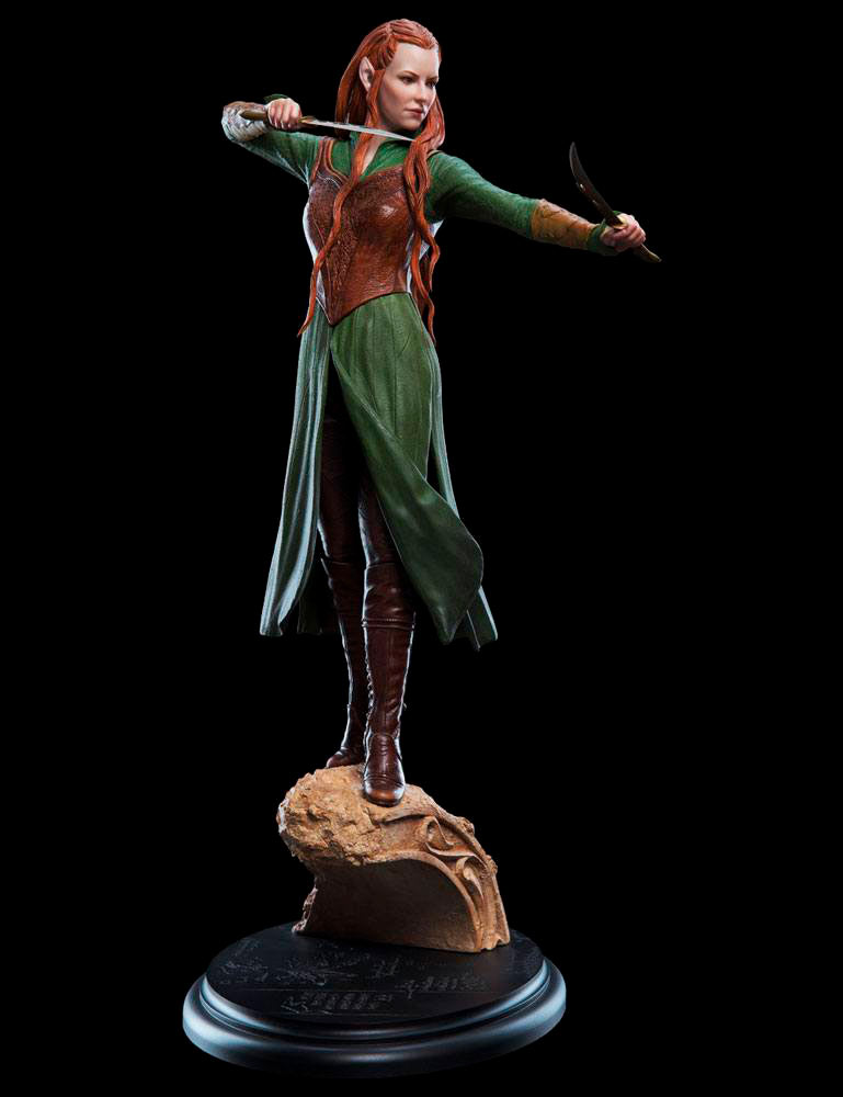 Estatua Tauriel del Reino de los bosques 37 cm. El Hobbit: la desolación de Smaug. Escala 1:6. WEta Collectibles
