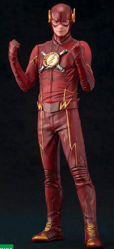 Estatua The Flash 19 cm. Serie TV. ARTFX+. Exclusiva. Escala 1:10. Kotobukiya