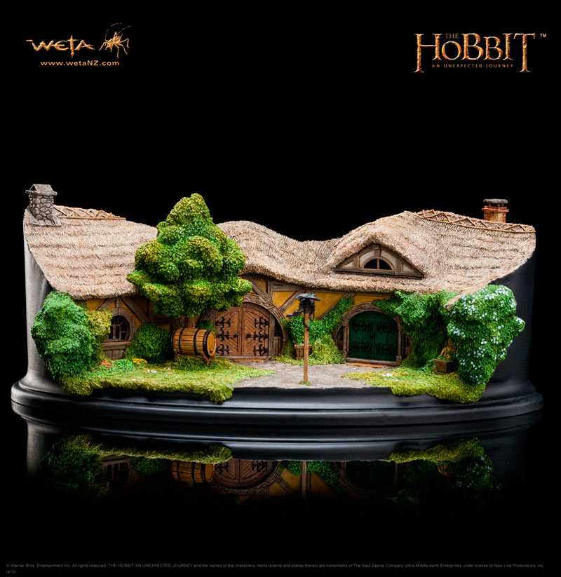 Estatua The Green Dragon Inn 9cm. El Hobbit: Un Viaje inesperado. Weta Collectibles