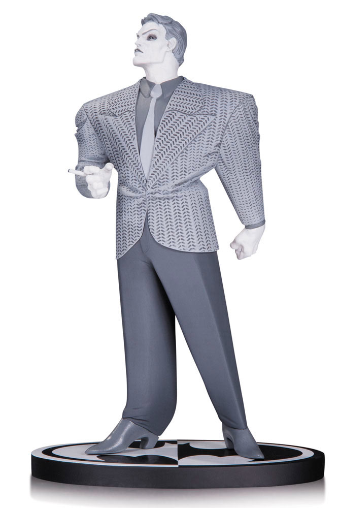 Estatua The Joker 18 cm. Batman. Diseño Frank Miller. Línea Batman: Black & White. DC Collectibles