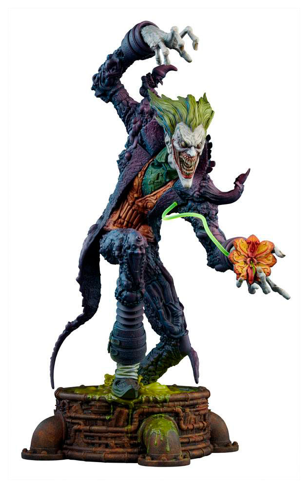 Estatua The Joker 50 cm. Línea Gotham City Nightmare Collection. DC Cómics. Sideshow Collectibles