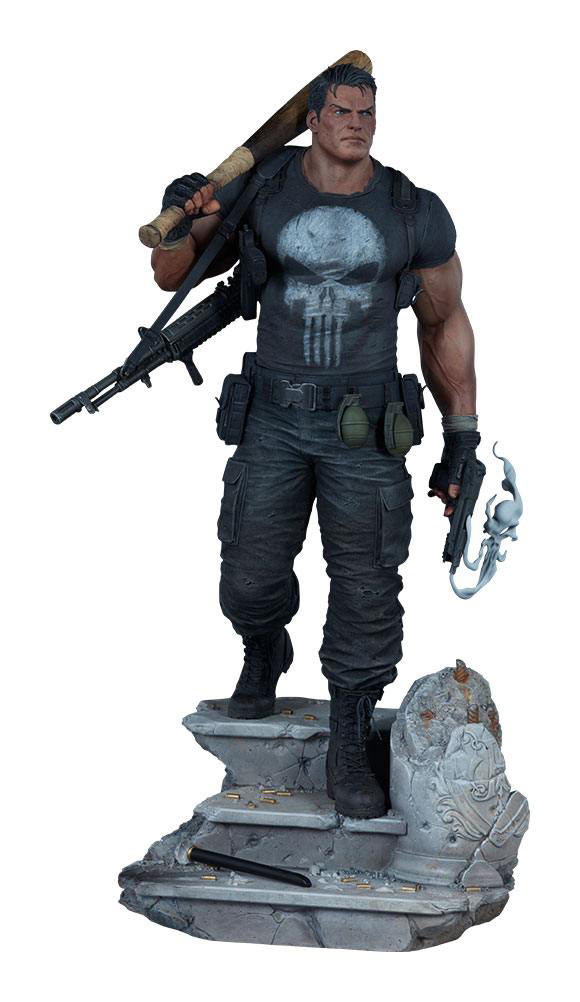Estatua The Punisher 56 cm. Premium Format. Marvel Cómics. Sideshow Collectibles