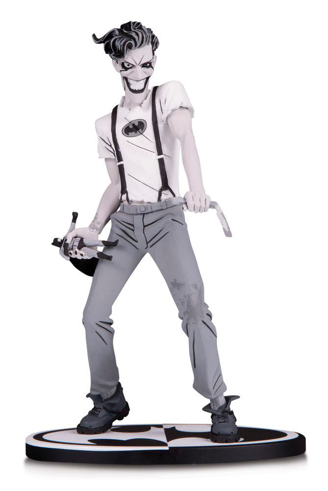 Estatua The White Knight Joker 18 cm. Batman Black & White. By Sean Murphy. DC Collectibles