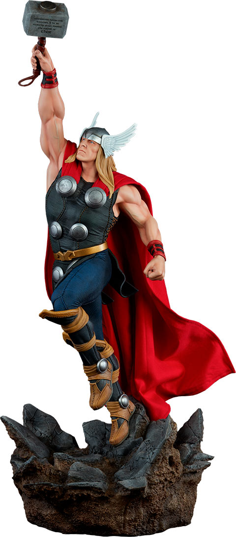 Estatua Thor 65 cm. Los Vengadores. Marvel Cómics. Escala 1:5. Sideshow Collectibles