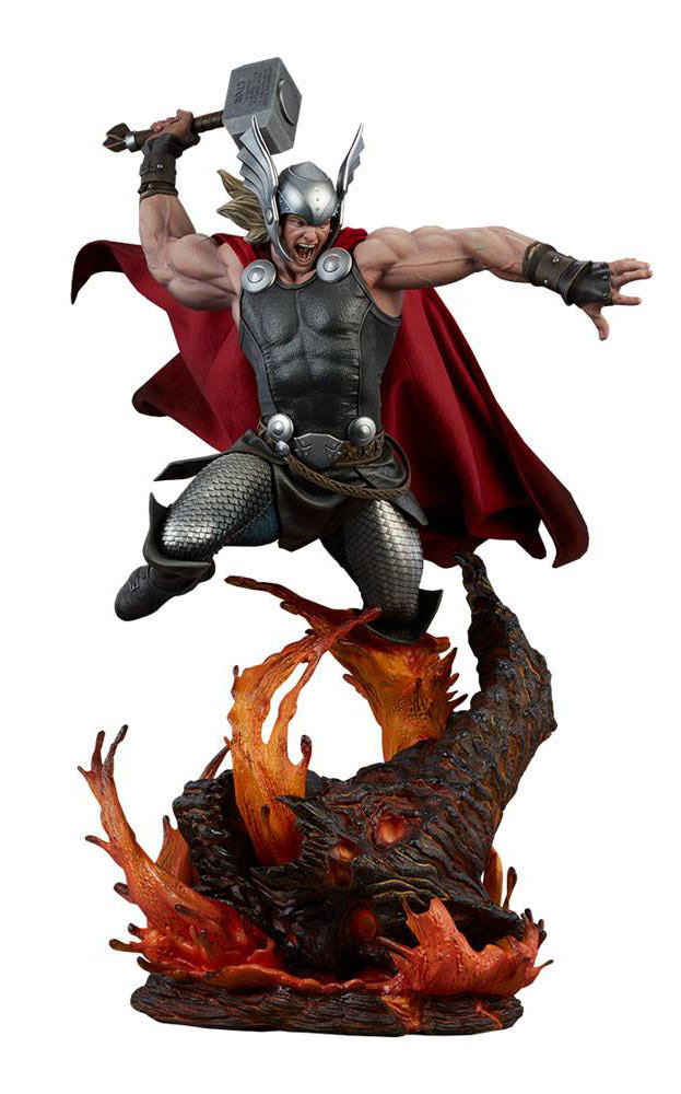Estatua Thor Breaker of Brimstone 65 cm. Premium Format. Marvel Cómics. Sideshow Collectibles