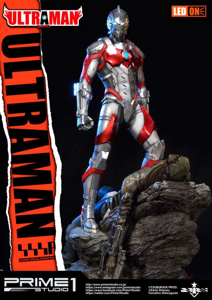 Estatua Ultraman 69 cm. Con luz. Prime 1 Studio