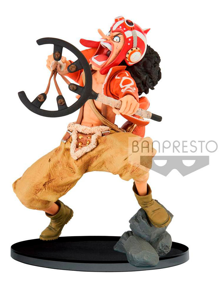 Estatua Usop 15 cm. One Piece. BWFC. Normal Color. Banpresto