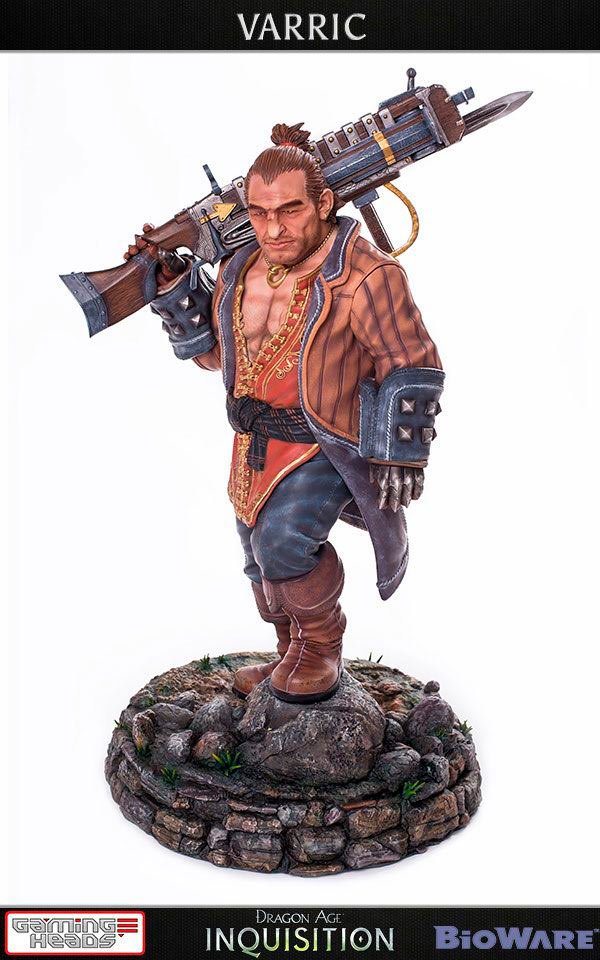 Estatua Varric Tethras 68 cm. Dragon Age: Inquisition. Escala 1:4. Gaming Heads