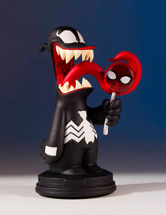 Estatua Venom 11 cm. Animated Series. Marvel Cómics. Gentle Giant