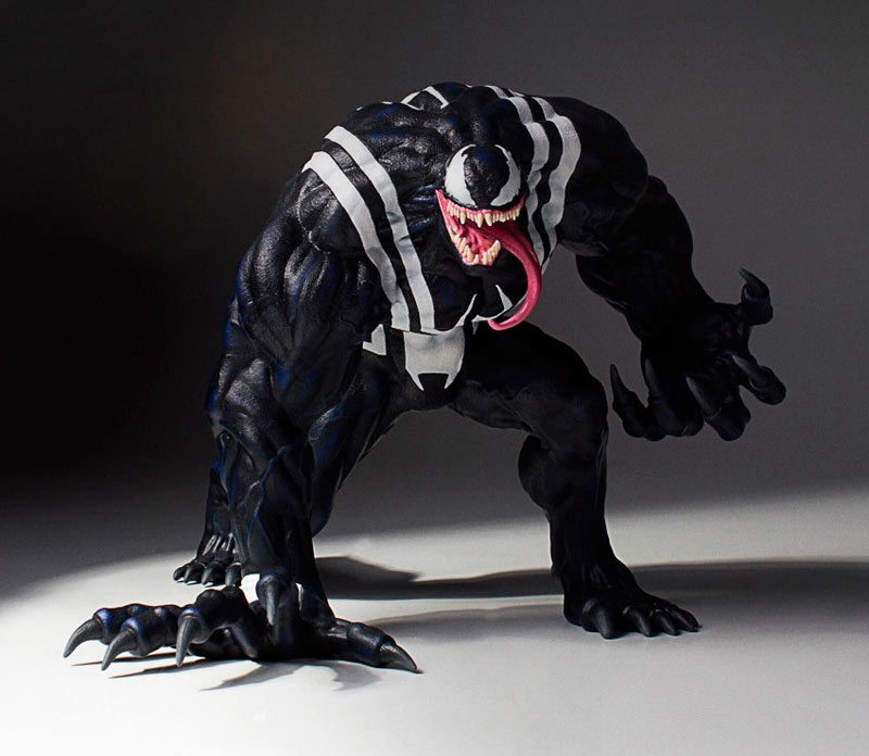 Estatua Venom 18 cm. Spiderman. Línea Collectors Gallery. Escala 1:8. Gentle Giant