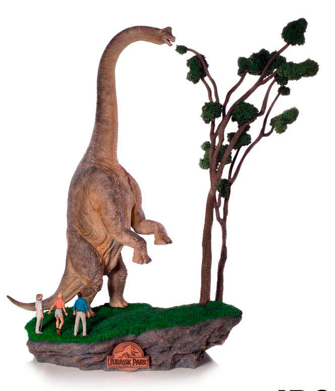 Estatua Welcome to Jurassic Park 80 cm. Jurassic Park. Demi Art Scale. Escala 1:20. Iron Studios